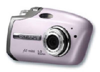 Cmara digital Olympus MJU mini 5Mpix rosa (050332154384)